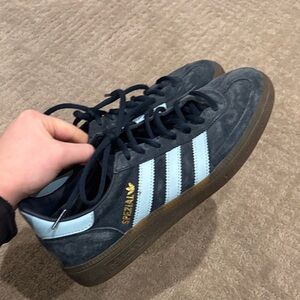 Adidas Spezial Dark and Light Blue Sneakers